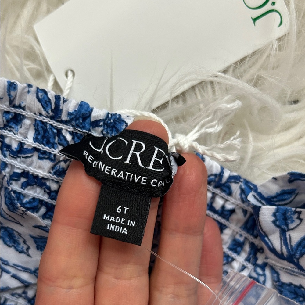 J. Crew Blue and White Paisley Maxi Dress - Picture 2 of 4